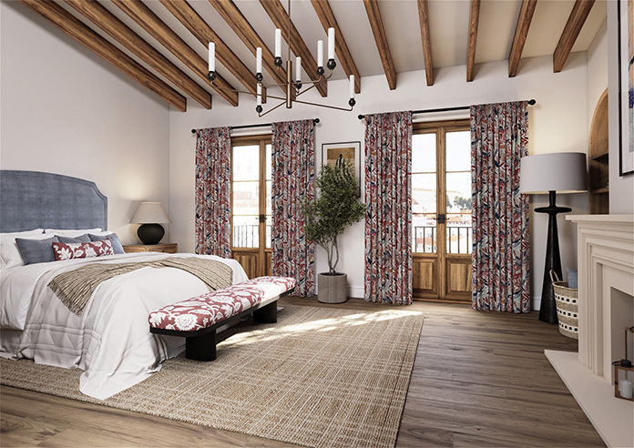 Acer, Mulberry - Made to Measure Curtain - Image 7